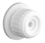 C. BAÑO - SOPORTE PLASTICO A ROSCA (el par)