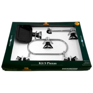 VAN GOUD OXFORD - KIT 5 CROMO-NEGRO