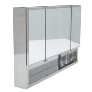 BOTIQUIN ACERO TRIPTICO