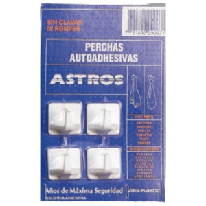 ARS PLASTIC - PERCHA - PANDA (x 4u.)
