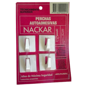 ARS PLASTIC - PERCHA - NACKAR (x 4u.)