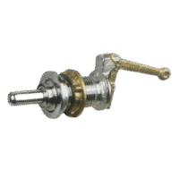 PULSADOR PLASTICO FRANKLIN - CROMADO