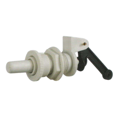 PULSADOR PLASTICO FRANKLIN - BLANCO