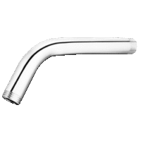 BRAZO ACERO 45º P/DUCHA