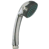 DUCHADOR CROMADO ANTICALCAREO SOLO