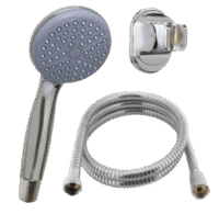 DUCHADOR CROMADO COMPLETO