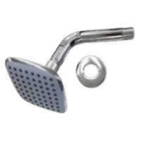 DUCHA COMPLETA ANTISARRO FLOR CUADRADA MOZART