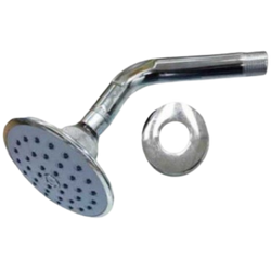 DUCHA COMPLETA FLOR REDONDA 10cm