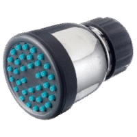 FLOR PLASTICA P/ DUCHA ANTISARRO