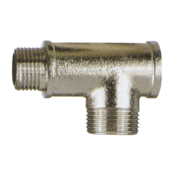 TEE CONEXION LAVARROPAS CROMADA