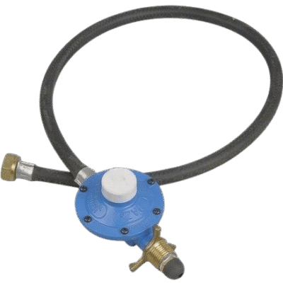 REGULADOR GAS x 10 KG C/MANGUERA PAZ 0.80m