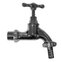 CANILLA CROMO PICO MANGA 1/2" NAC.