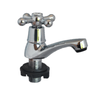 CANILLA LAVATORIO METAL VOL CRUZ