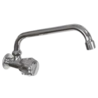 CANILLA PARED METAL P/MOVIL ALTO