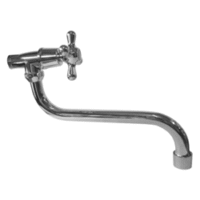 CANILLA PARED METAL P/MOVIL