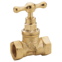 LLAVE DE PASO BRONCE H-H SIN CAMPANA