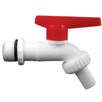 CANILLA PLASTICA ESFERICA GINYPLAS 1/2"