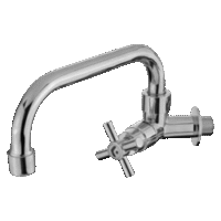 CANILLA PLASTICA PARED P/MOVIL 'J'