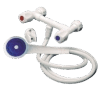 MEZCLADORA PLASTICA DUCHA C/DUCHADOR