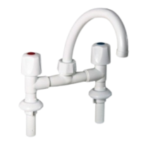 MEZCLADORA PLASTICA MESADA PICO MOVIL