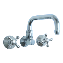 GRIFERIA LA OVAL - CROMO I - PARED ALTO