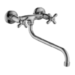 GRIFERIA MEZCLADORA PARED VT PICO BAJO 'S'