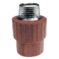 HIDRO 3 - CUPLA FUSION-R.METAL MACHO