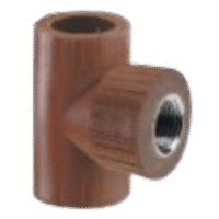 HIDRO 3 - TEE FUSION-R.METALICA HEMBRA