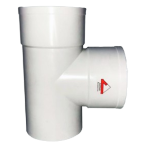 PVC 100 - RAMAL TEE A 90º