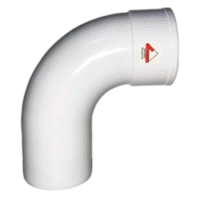 PVC 3,2 - CURVA 90º M-H