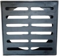 REJILLA C/MARCO PLAST. REF. NEGRA