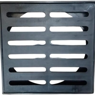 REJILLA C/MARCO PLAST. REF. NEGRA