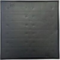 TAPA CIEGA PLASTICA NEGRA