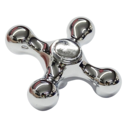 VOLANTE CRUZ CROMO Y METALICO