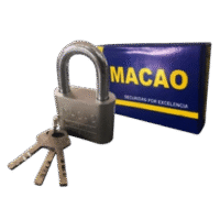 CANDADO MACAO ACERO D/TRABA