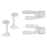 JUEGO BISAGRA PLASTICA CON BRAZO