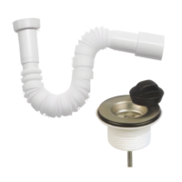 KIT FUELLE EXTENSIBLE CROMADO C/SOPAPA ROSCA Ø 40